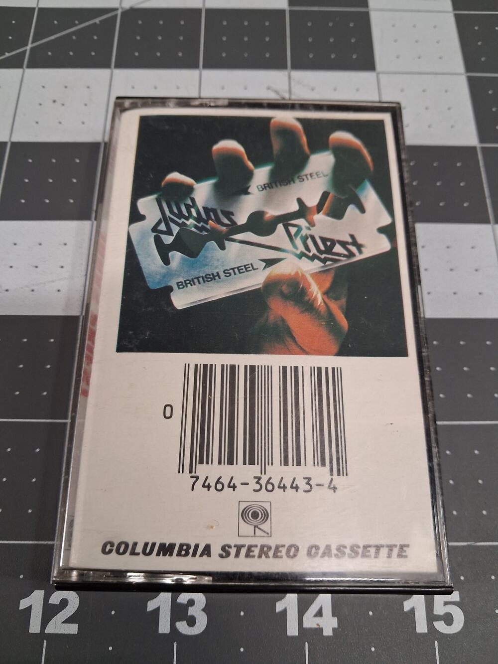 Judas Priest British Steel Cassette Tape 1980 Heavy Metal Breaking The Law